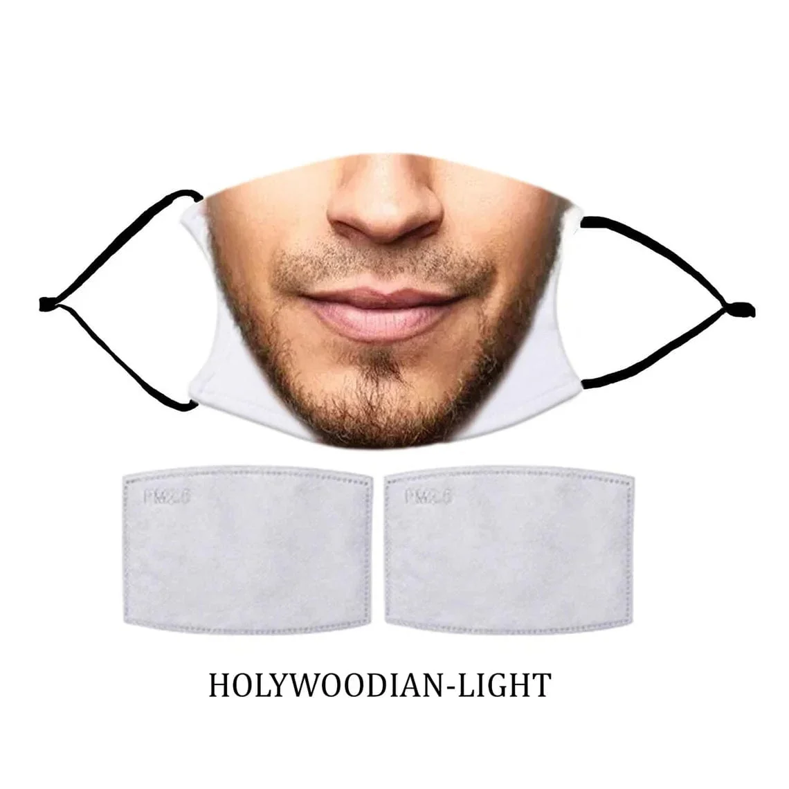 Men's Face Fashion Design Printed Reusable Face Mask collection - Image 5