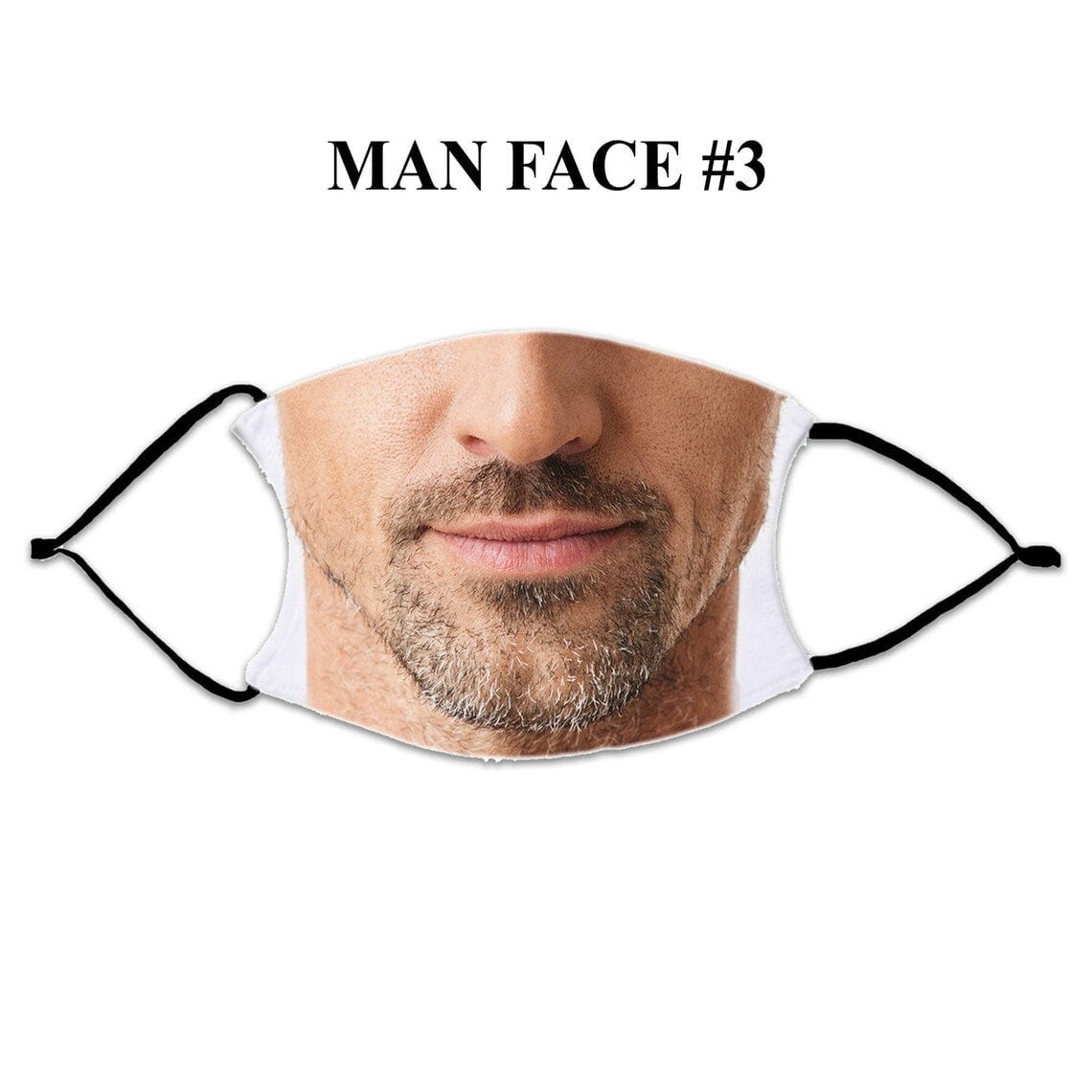 Men's Face Fashion Design Printed Reusable Face Mask collection (Includes 2 FREE filters) - Image 4