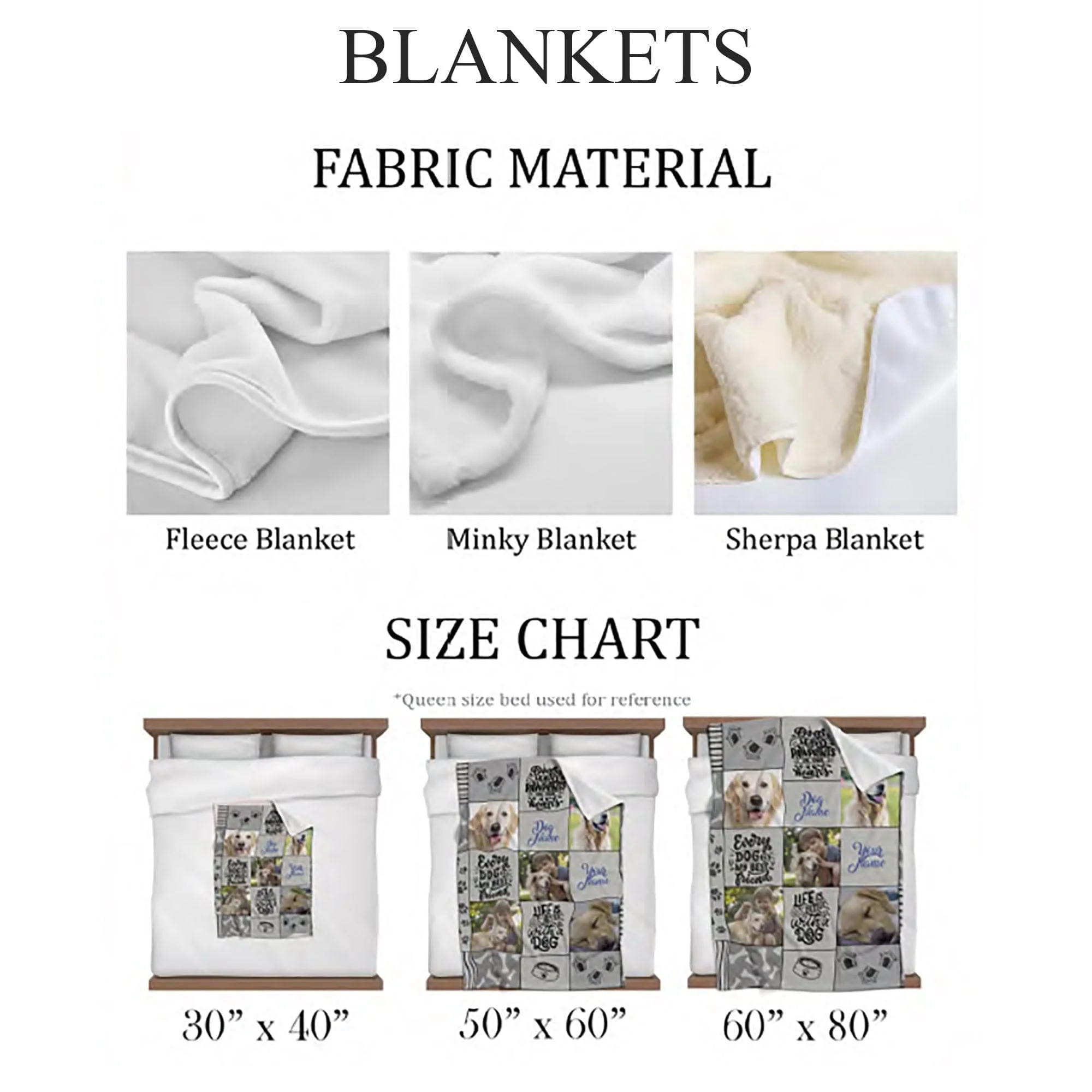 Create a one-of-a-kind personalized gift with our cozy fleece blanket! Upload your photos and we'll take care of the rest. Perfect for snuggling up with your memories.15 photo collage fleece blanket. Shop now! - Image 3
