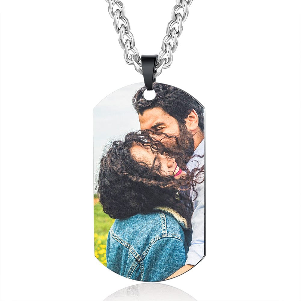 Capture Lasting Memories On A Necklace with Custom Photo & Calendar on the back - Image 8