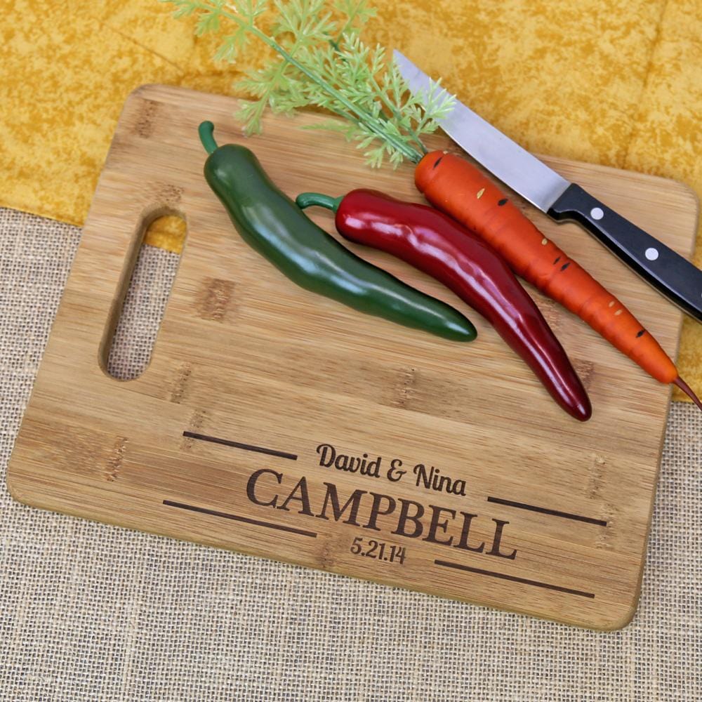 Customized Laser Engraved Bamboo Cutting Board | Multiple Personalized Designs - Image 4
