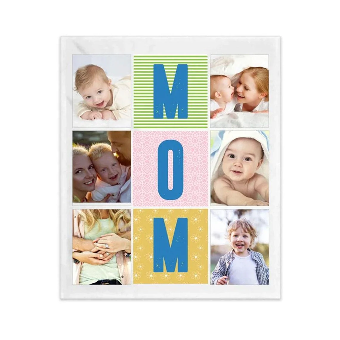 Design your own family photo Collage Blanket | Blanket Personalized With Your Pictures - Image 3