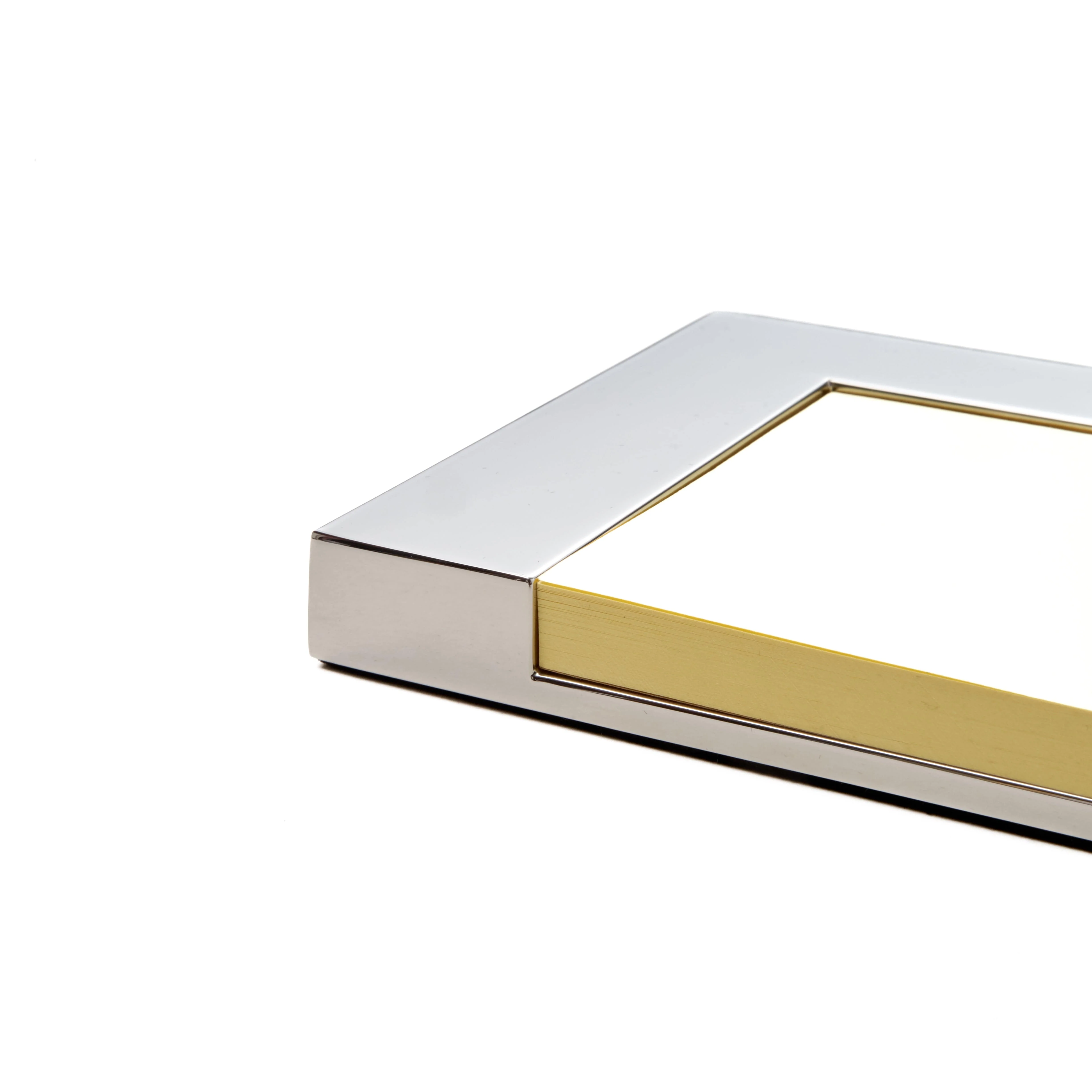 Executive Silver Memo Pad Holder | Stylish and Space-Saving Desk Accessory | Logo Print | Compact | Sleek Corporate Desk Organizer - Image 7
