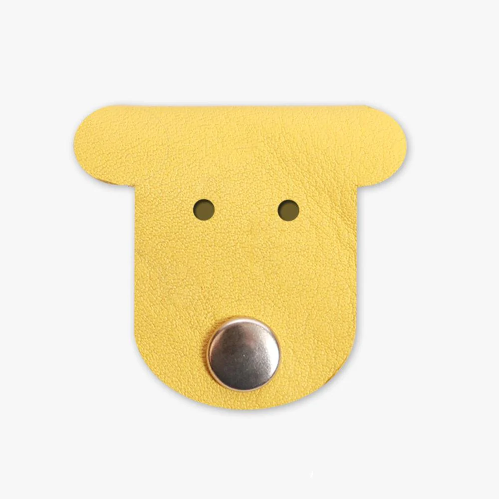 Flash Sale - Custom Initial Kids Leather Puppy Cord Holder - Image 3