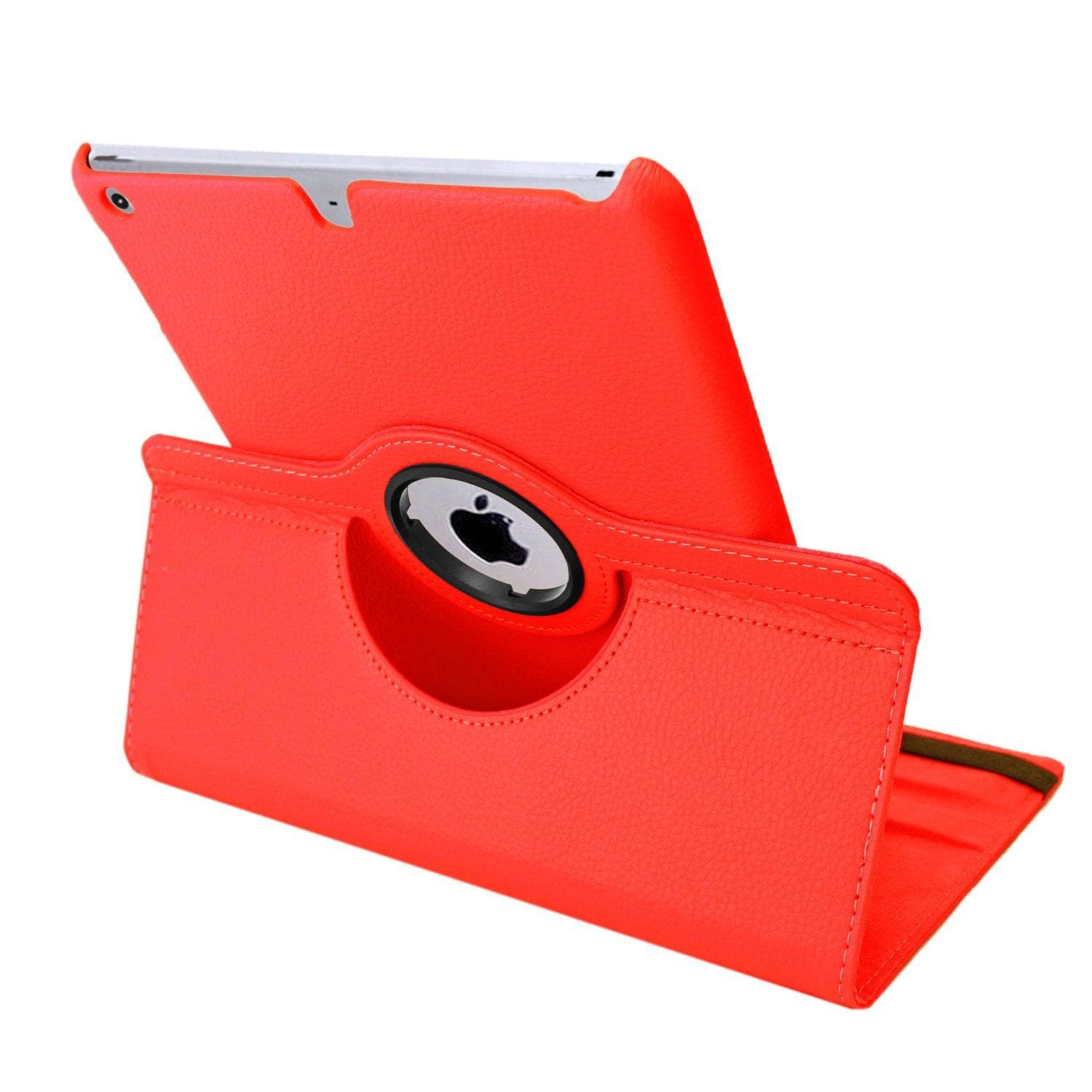Ipad Air 360 Case, Faux, Red - Image 6