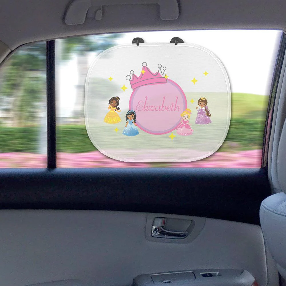 Little Princesses Custom Name Sunshade