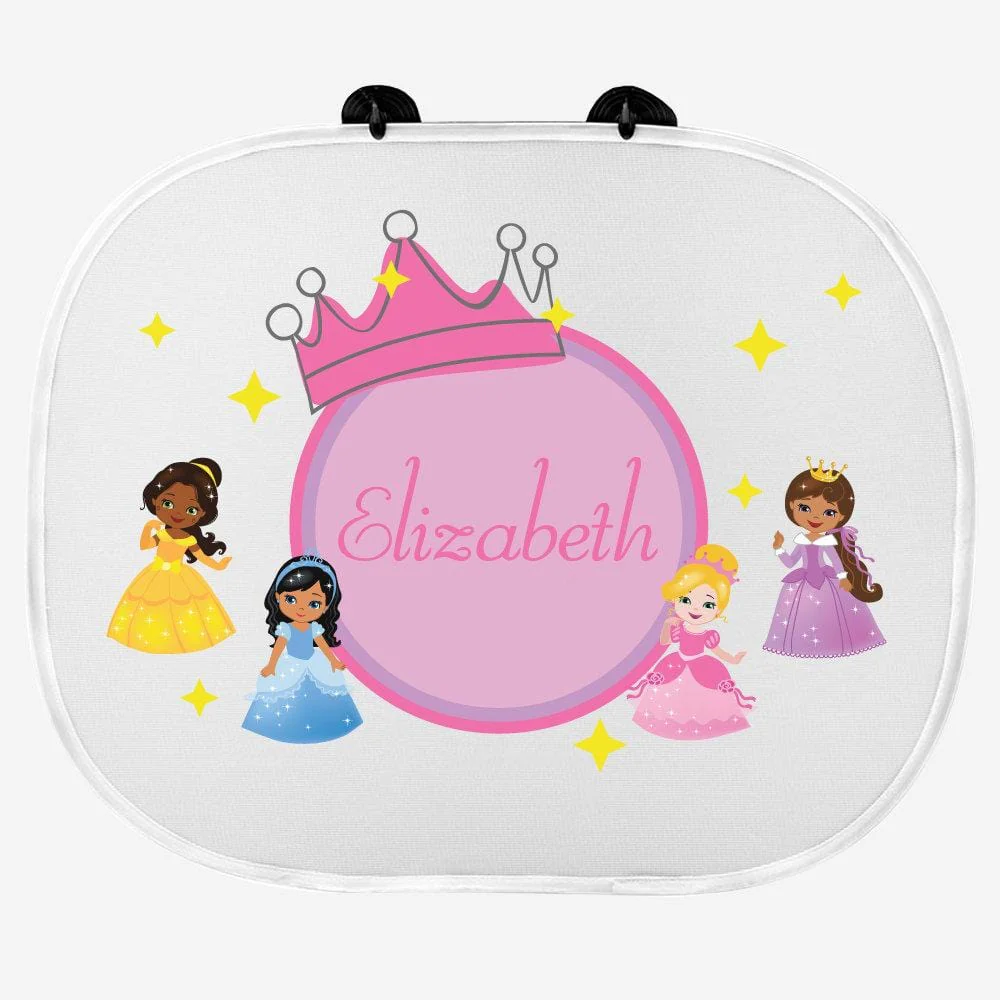 Little Princesses Custom Name Sunshade - Image 2