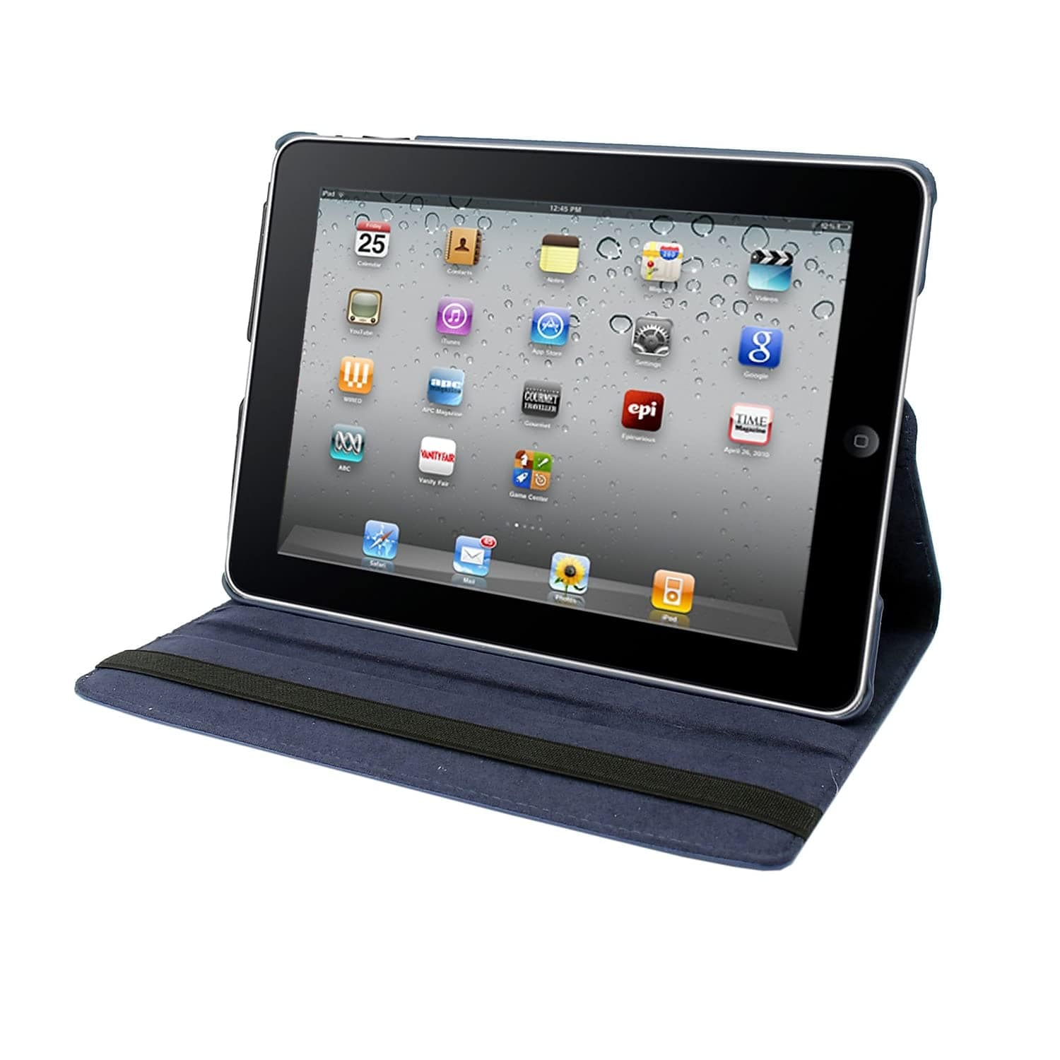 Natico iPad Mini 4 Faux Leather 360 Degree Rotating Case 7.9-inch - Image 5