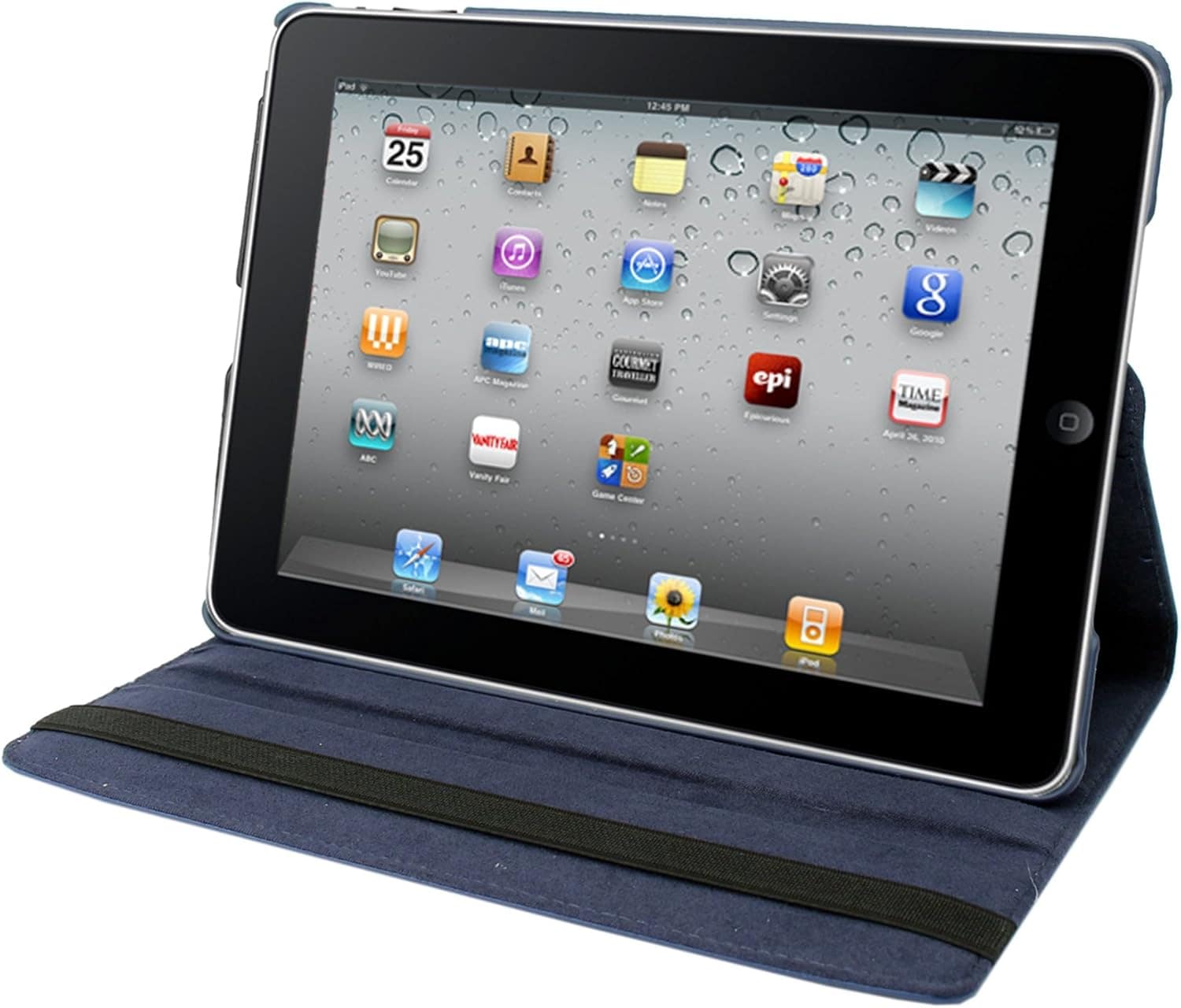 Natico iPad Pro Faux Leather 360 Degrees Rotating Case 12.90-inch - Image 14