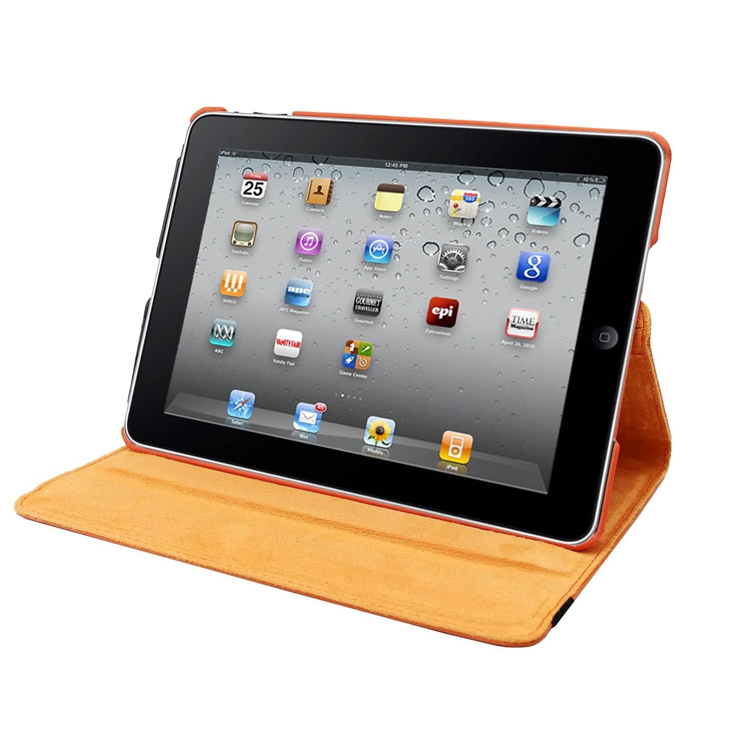Natico iPad Pro Faux Leather 360 Degrees Rotating Case 12.90-inch - Image 5