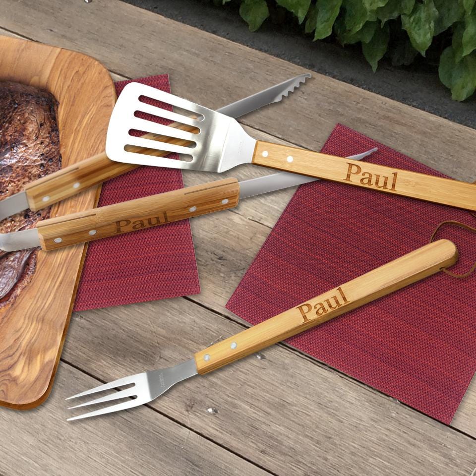 Personalized BBQ 3PC Tool Set