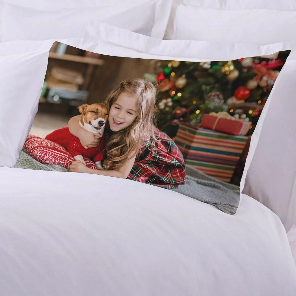 Personalized Photo Collage Sleeping Pillowcase - Create you own Collage with your photos - Image 13