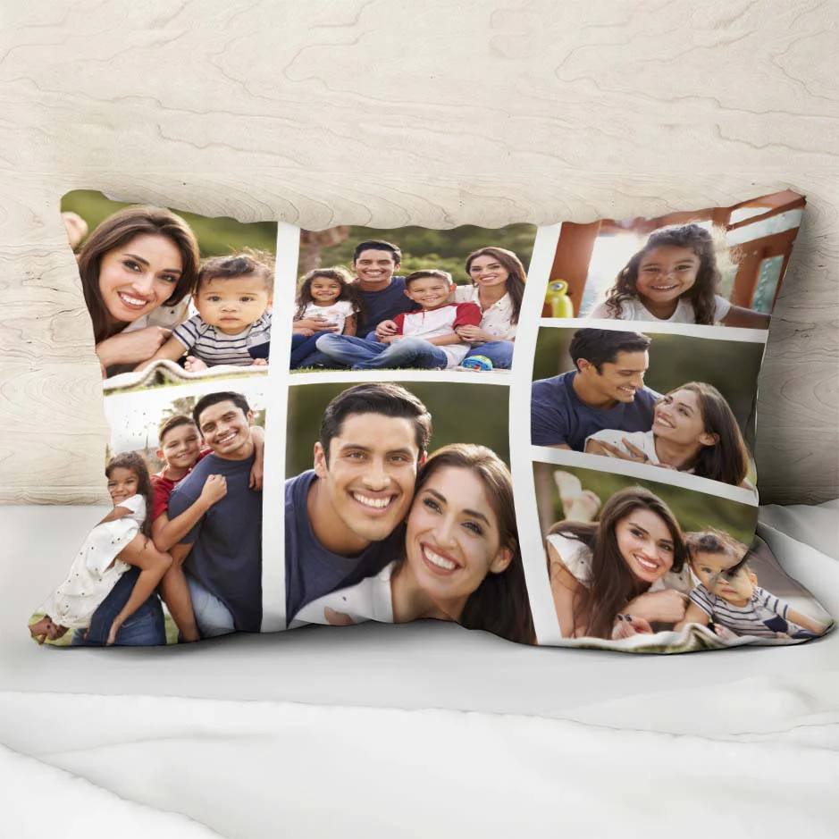 Personalized Photo Collage Sleeping Pillowcase - Create you own Collage with your photos - Image 2