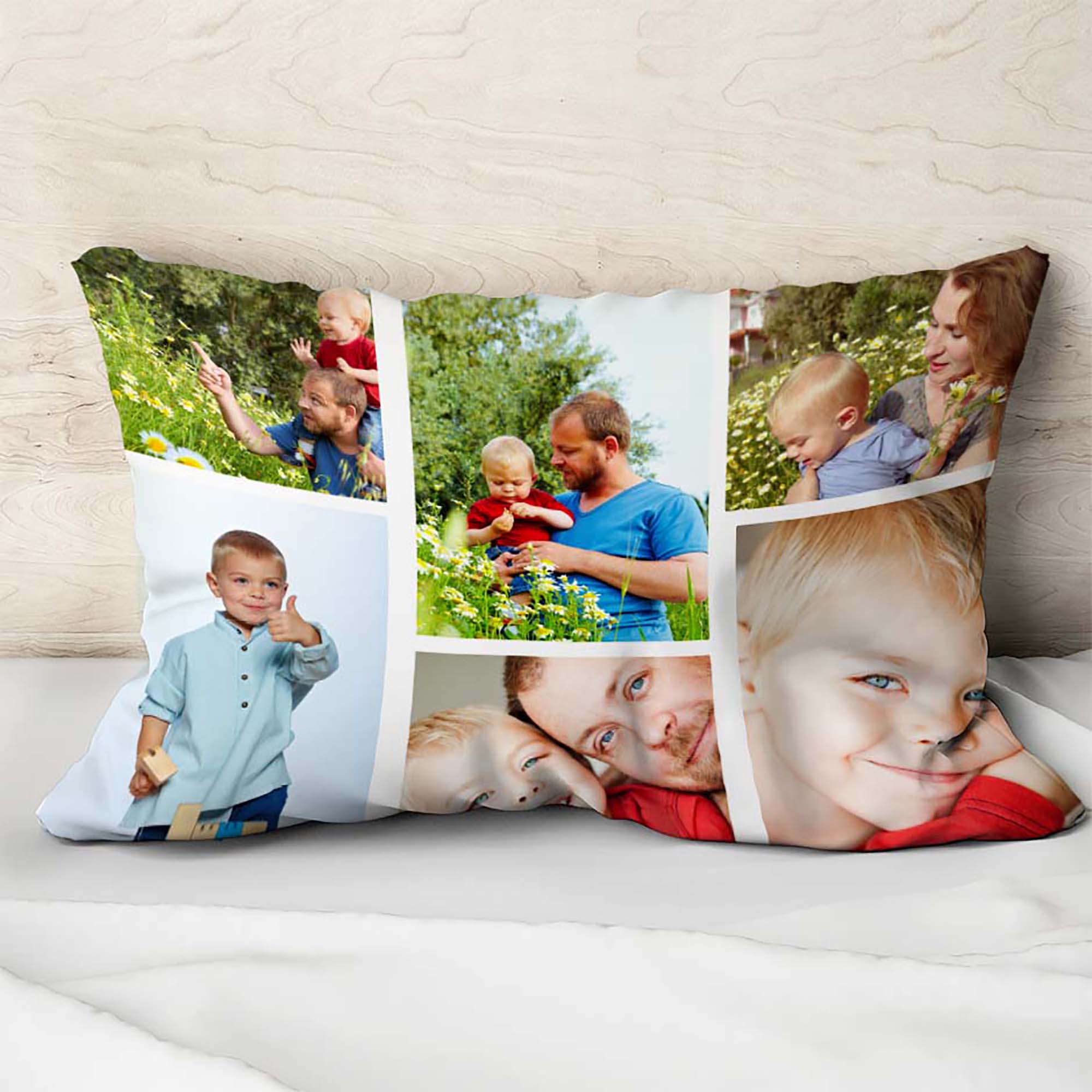 Personalized Photo Collage Sleeping Pillowcase - Create you own Collage with your photos - Image 4