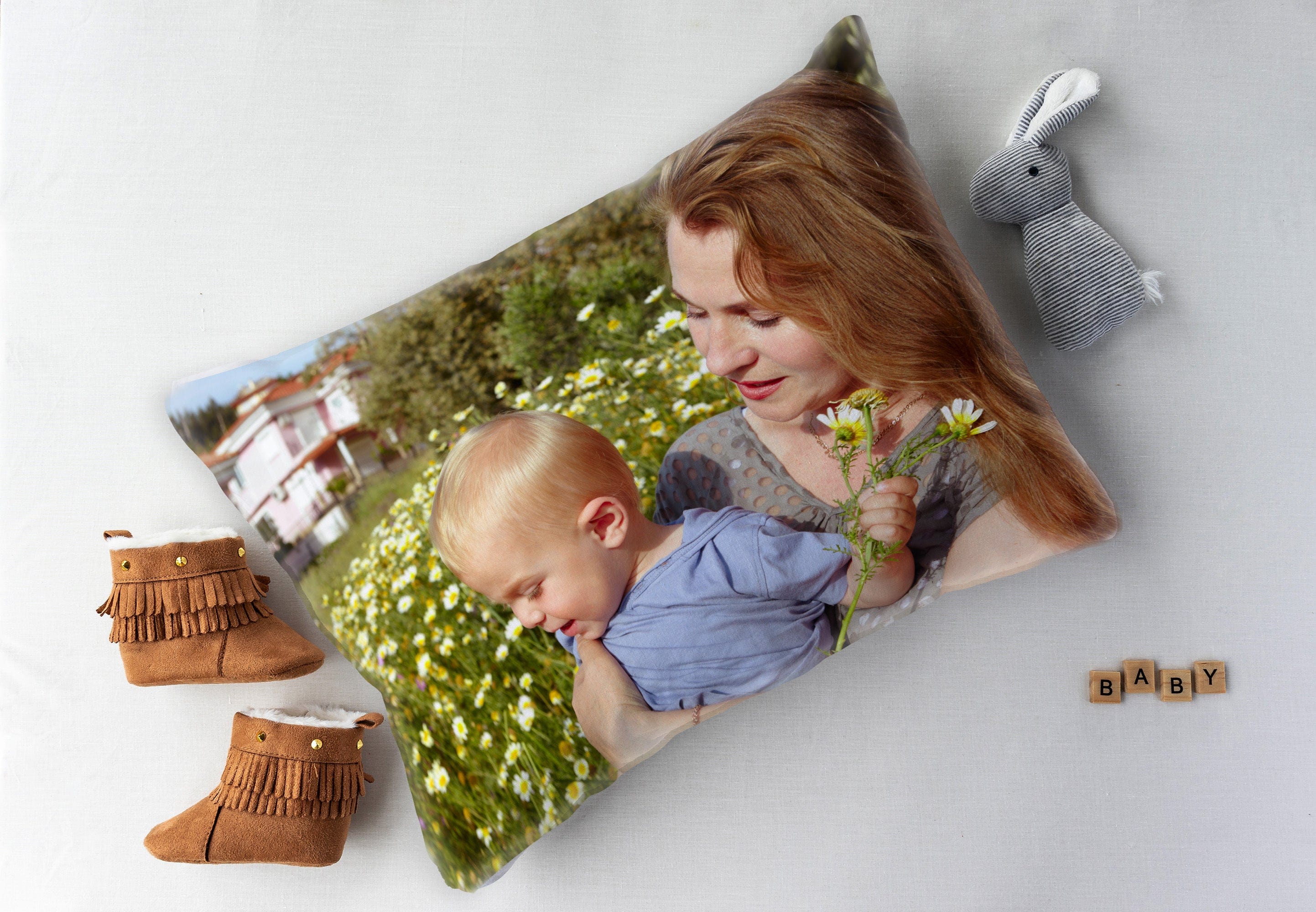 Personalized Photo Collage Sleeping Pillowcase - Create you own Collage with your photos - Image 9