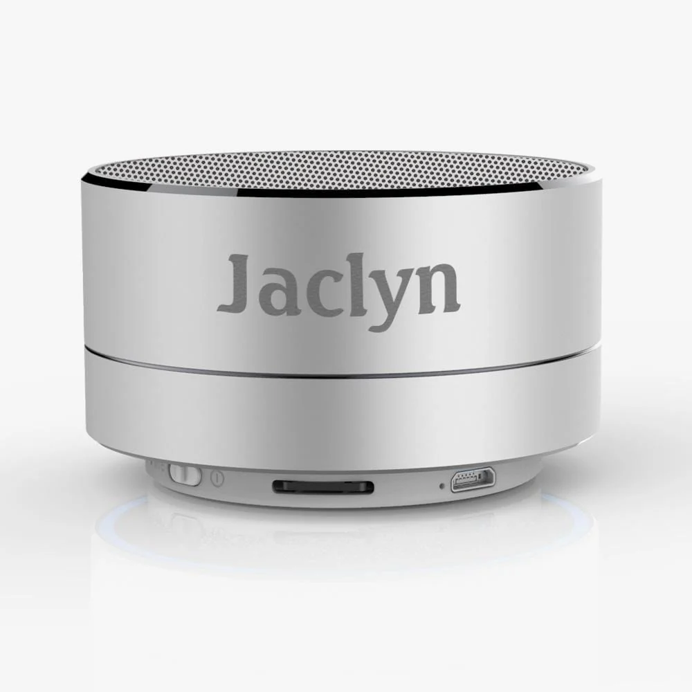 Personalized Round Bluetooth Speaker - Image 6