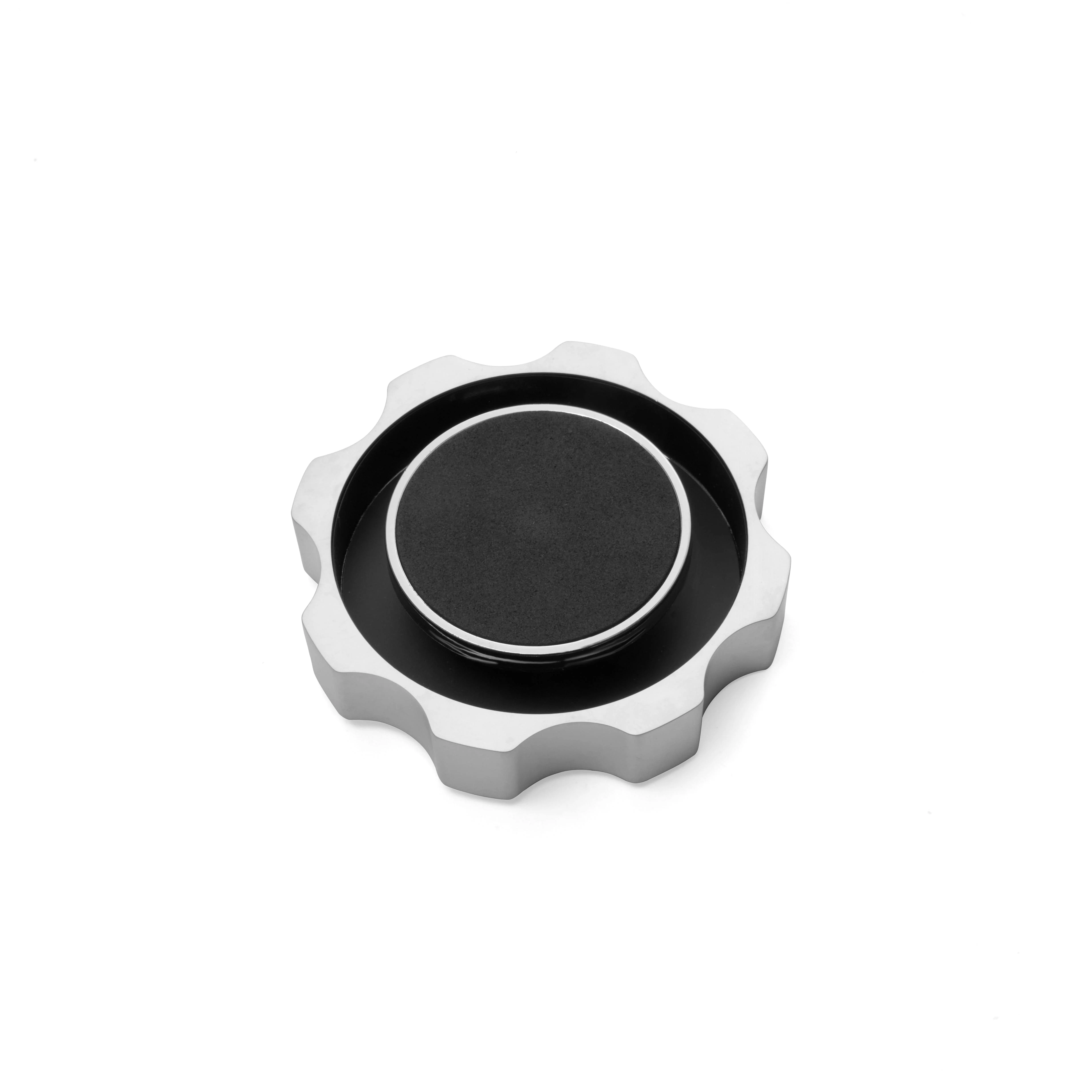 Executive Silver Desk Toy - Stress-Free Decisions with Metal Decision Maker Paperweight – Great Gift Idea - Spin to Decide! - Image 4