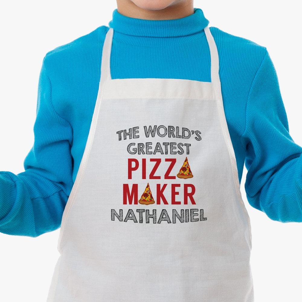 Pizza Maker Custom Kids Apron