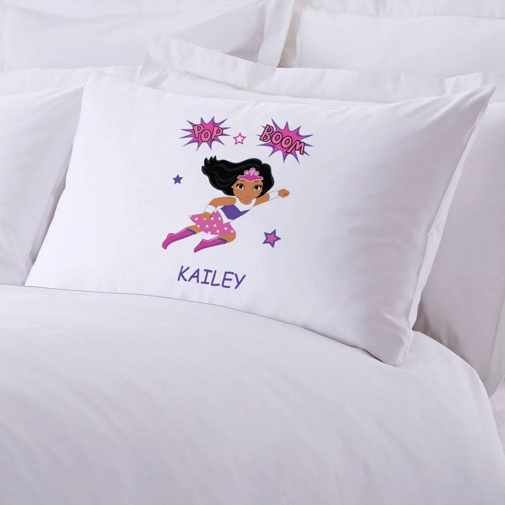 Super Hero Custom Girls Character Sleeping Pillowcase - Image 3