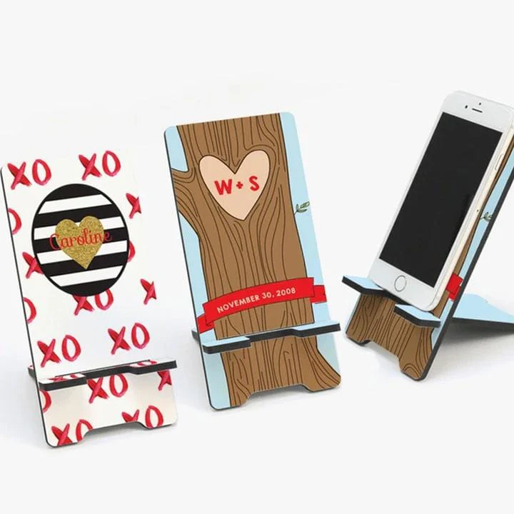 LOVE Custom Cell Phone Stand | Personalized Couples Gift