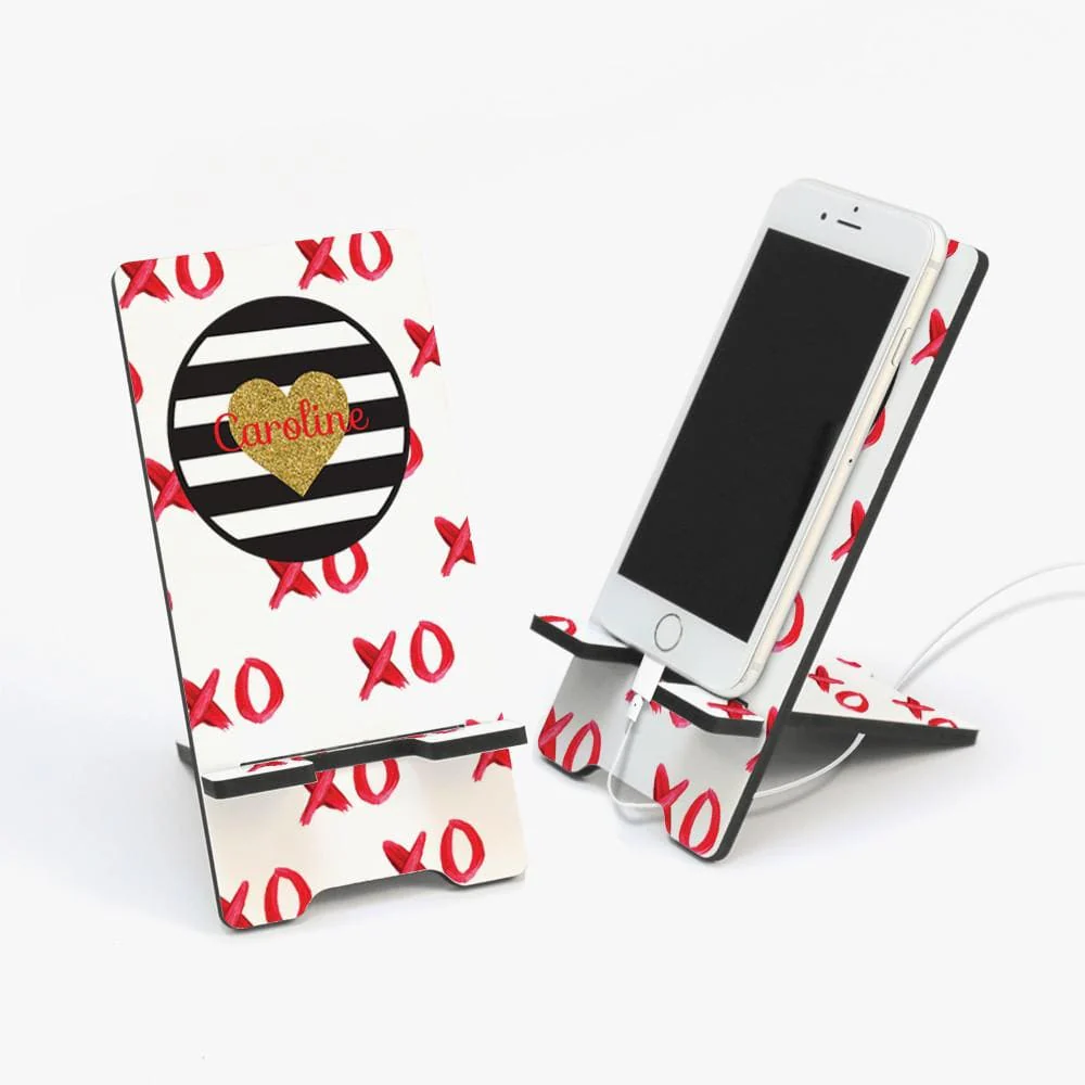 LOVE Custom Cell Phone Stand | Personalized Couples Gift - Image 5